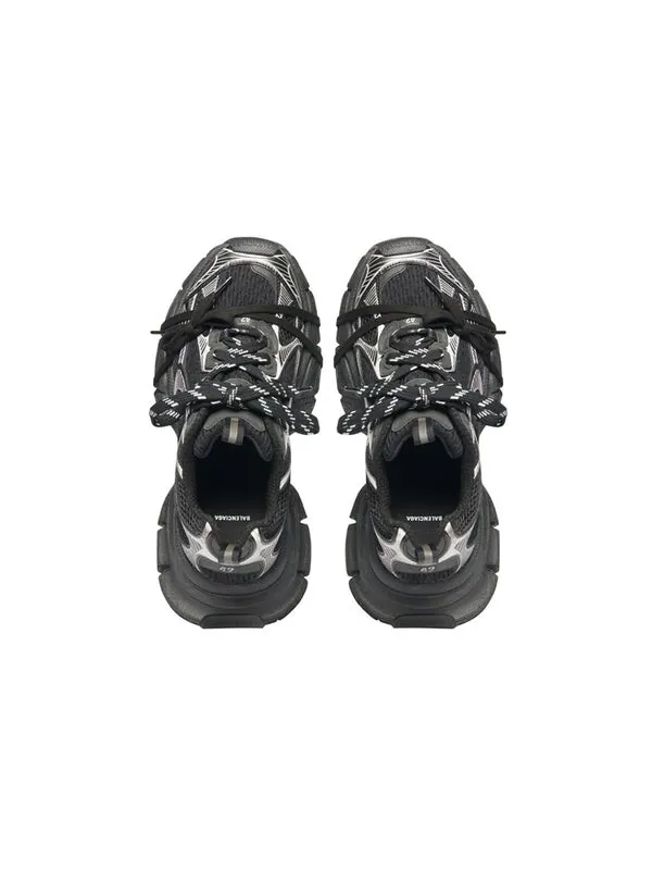 Кроссовки 3xl 'black' Balenciaga — изображение 4 из 4, черный/серебристый