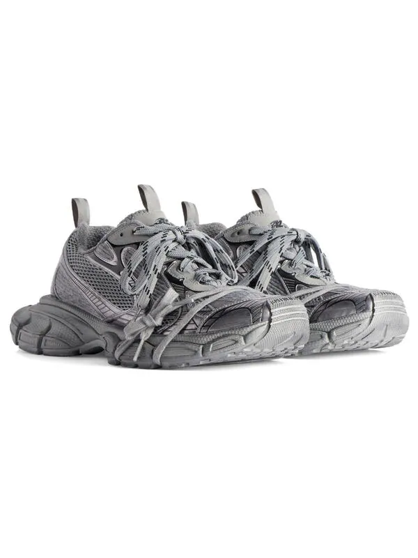 Кроссовки 3xl sneakers ' grey and black mesh and polyurethane' Balenciaga — изображение 2 из 4, серый/черный