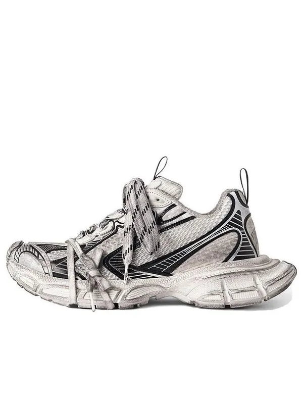Кроссовки 3xl sneakers 'white and black mesh and polyurethane' Balenciaga — изображение 1 из 4, белый/черный
