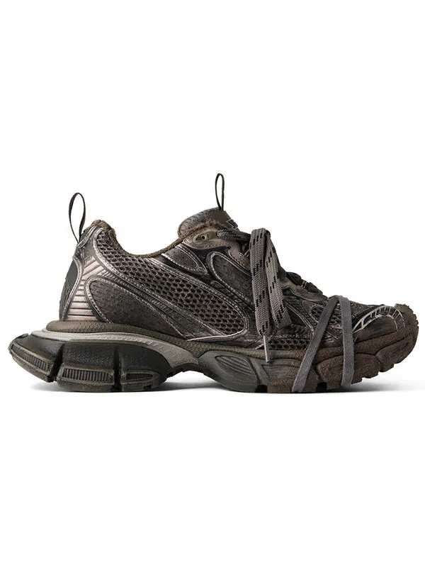 Кроссовки 3xl sneaker worn out sneakers 'brown mesh and polyurethane' Balenciaga — изображение 2 из 4, коричневый/белый/серый