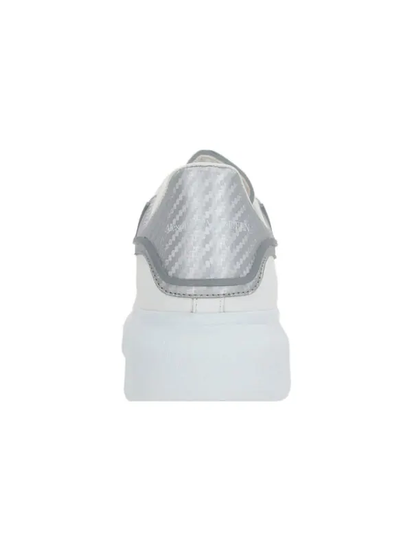 Кроссовки oversized low-top sneakers 'white silver' Alexander Mcqueen — изображение 3 из 3, белый/серебристый