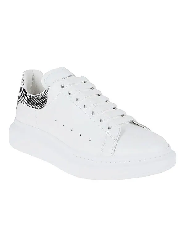 Кроссовки oversized shoes 'white black pixels' Alexander Mcqueen — изображение 3 из 4, белый/черный
