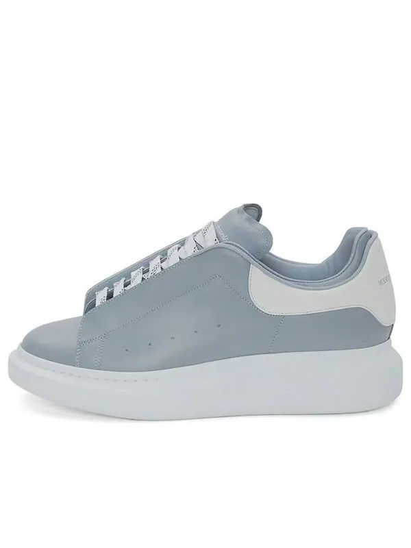 Кроссовки oversized shoes 'battleship grey' Alexander Mcqueen — изображение 1 из 4, серый/белый