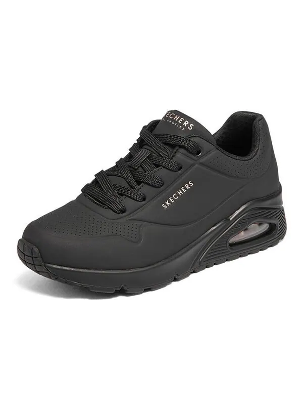 Кроссовки uno 'black' Skechers — изображение 3 из 4, черный