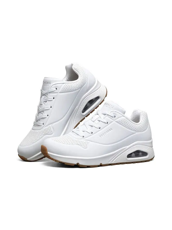 Кроссовки uno stand on air 'white' Skechers — изображение 4 из 4, белый