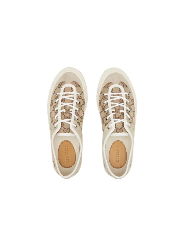 Кроссовки tortuga gg sneaker 'beige' Gucci — изображение 2 из 3, бежевый