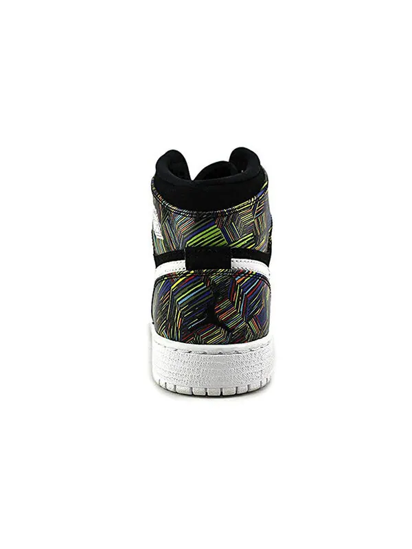 Кроссовки 1 ретро высокие Air Jordan — изображение 3 из 4, черный/мульти