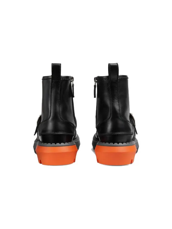 Кроссовки gg lace-up boot 'black' Gucci — изображение 4 из 4, черный