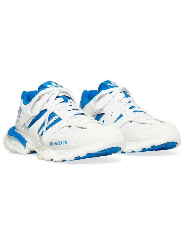 Кроссовки оригиналы x balenciaga 23fw трек форум кроссовки Adidas — изображение 3 из 4, серый/синий