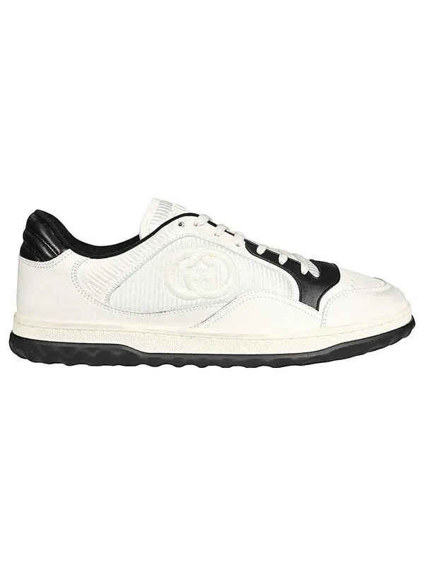 Кроссовки mac80 sneaker 'off white black' Gucci — изображение 2 из 4, белый/черный