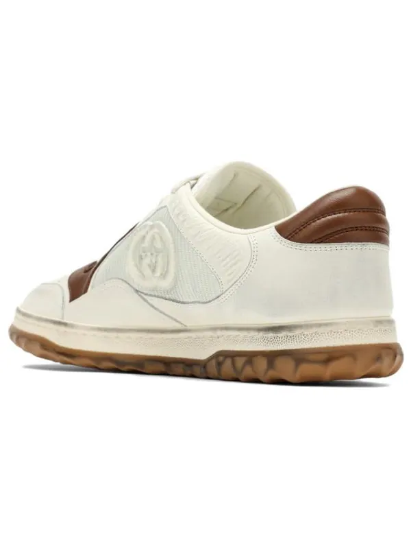 Кроссовки mac80 sneaker 'off white brown' Gucci — изображение 4 из 4, белый/коричневый