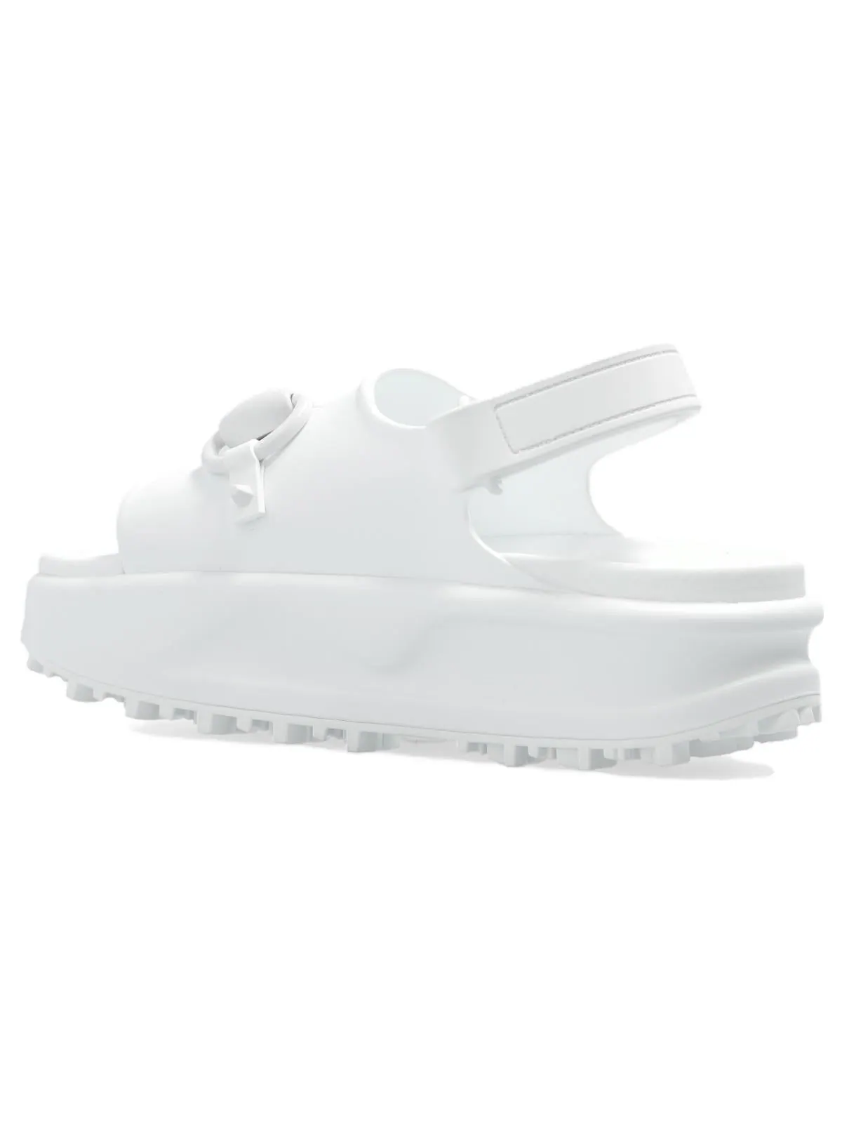 Сандалии (WMNS) Gucci Horsebit Platform Sandal 'White' — изображение 3 из 4, белый