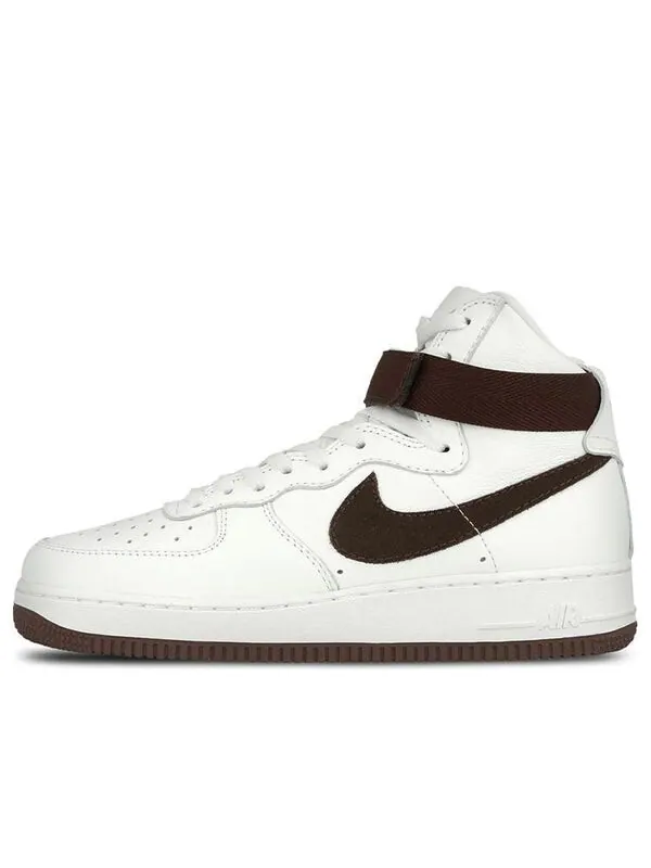 Кроссовки air force 1 высокие ретро qs Nike — изображение 1 из 4, белый/коричневый