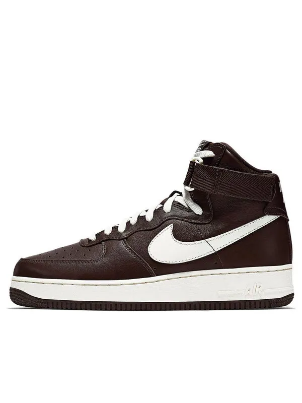 Кроссовки air force 1 hi retro qs Nike — изображение 1 из 1, шоколад