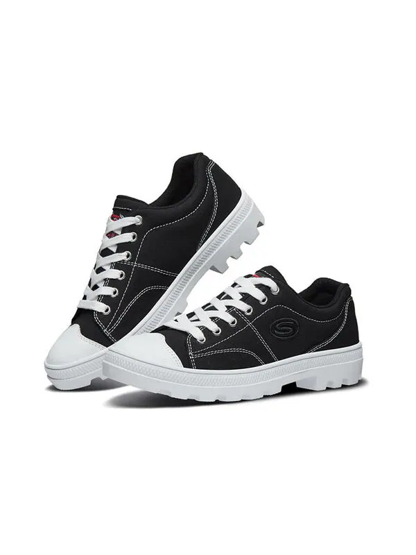 Кроссовки roadies low-top sneakers black Skechers — изображение 4 из 4, черный