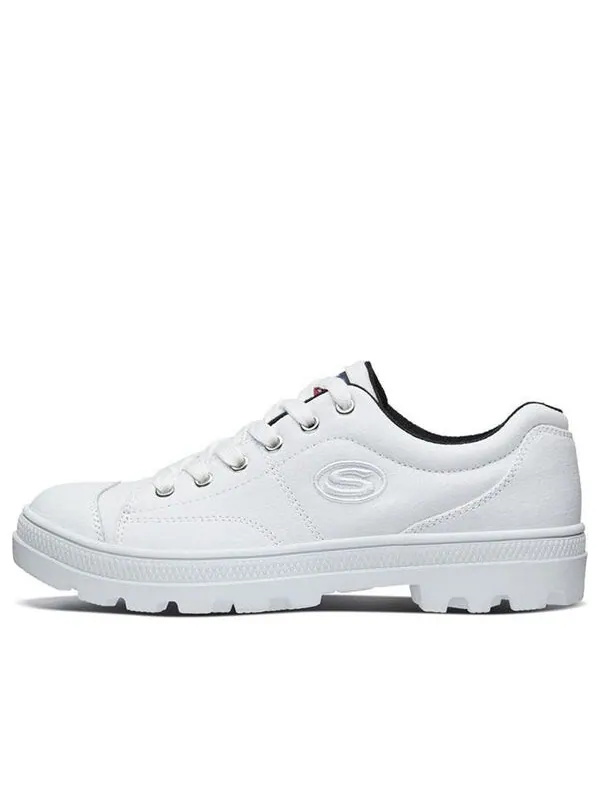 Кроссовки roadies low top canvas sneakers white Skechers — изображение 1 из 4, белый