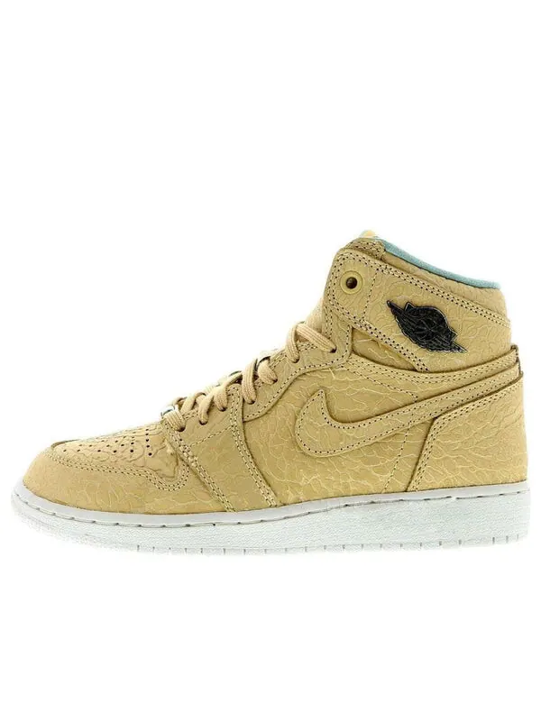 Кроссовки 1 ретро высокие og Air Jordan — изображение 1 из 1, песочный/-золотистый