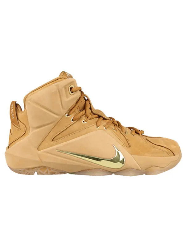 Кроссовки lebron 12 ext 'wheat' Nike — изображение 2 из 4, золотистый