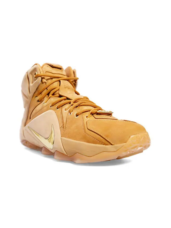 Кроссовки lebron 12 ext 'wheat' Nike — изображение 3 из 4, золотистый
