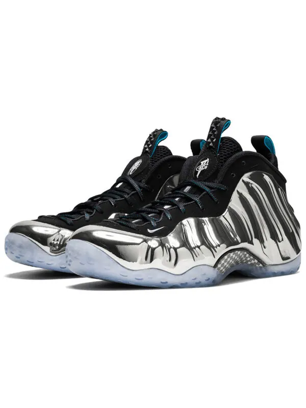 Кроссовки air foamposite one qs 'all star - chromeposite' Nike — изображение 2 из 4, черный