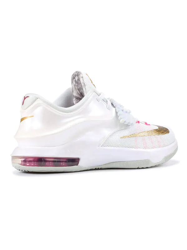 Кроссовки кд 7 Nike — изображение 4 из 4, серый/золотистый