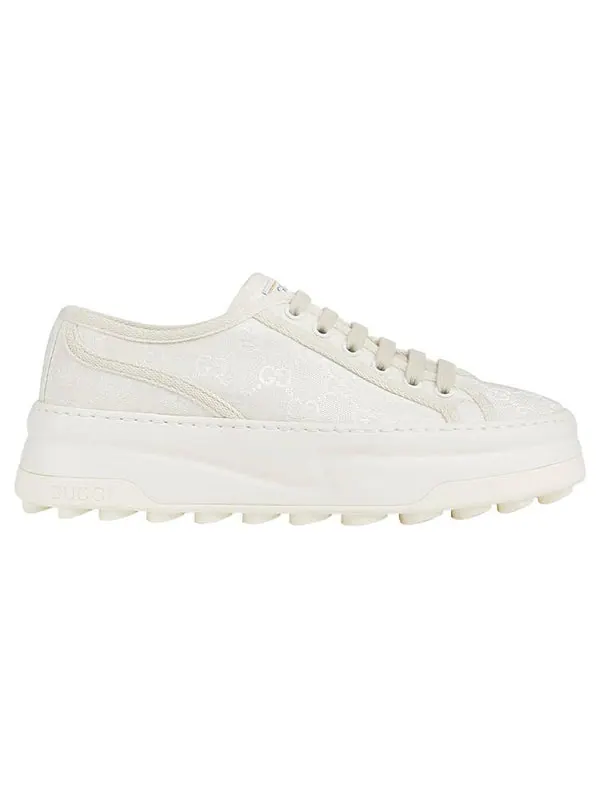 Кроссовки gg sneakers 'white' Gucci — изображение 2 из 4, белый