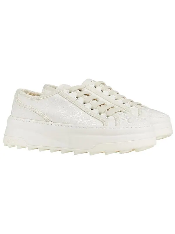 Кроссовки gg sneakers 'white' Gucci — изображение 4 из 4, белый
