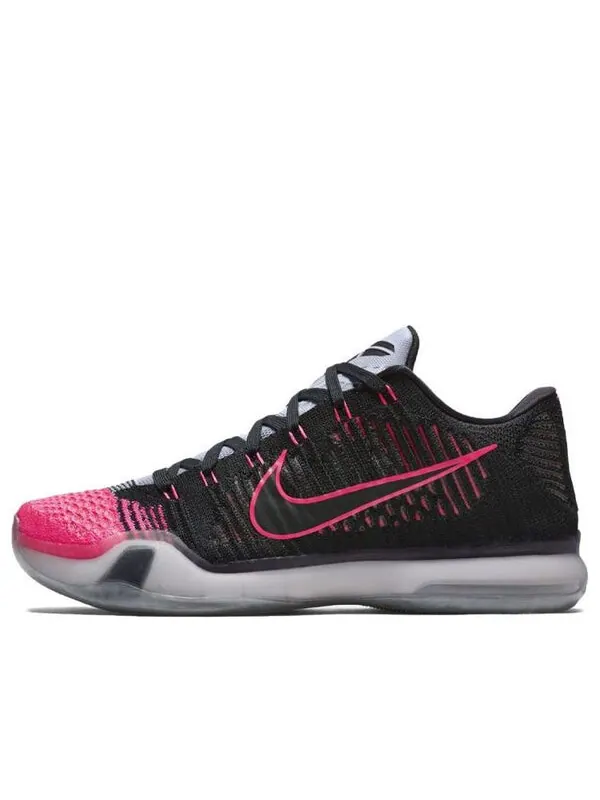 Кроссовки kobe 10 elite Nike — изображение 1 из 4, черный/-серый-розовый
