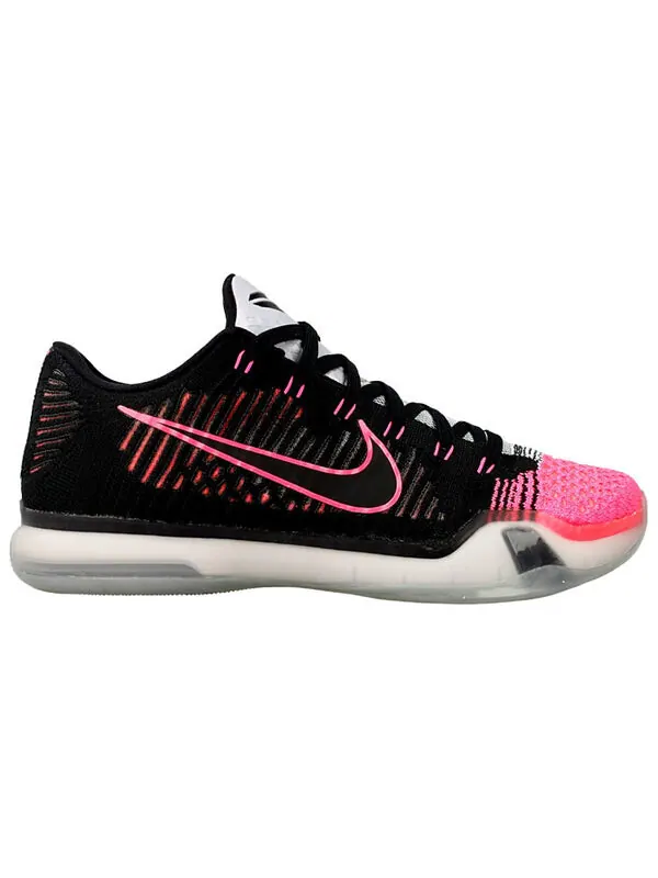 Кроссовки kobe 10 elite Nike — изображение 2 из 4, черный/-серый-розовый