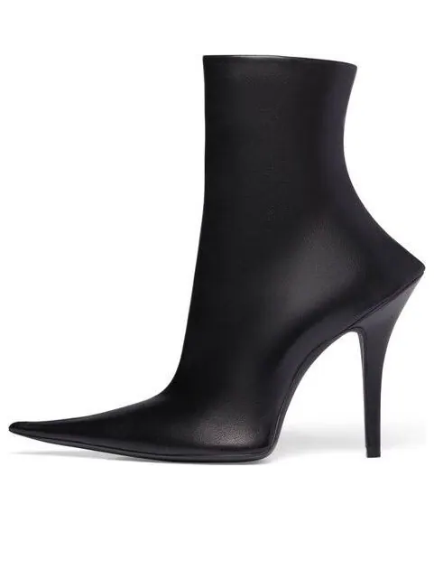 Кроссовки witch 110mm booties 'black sheepskin' Balenciaga — изображение 1 из 4, черный