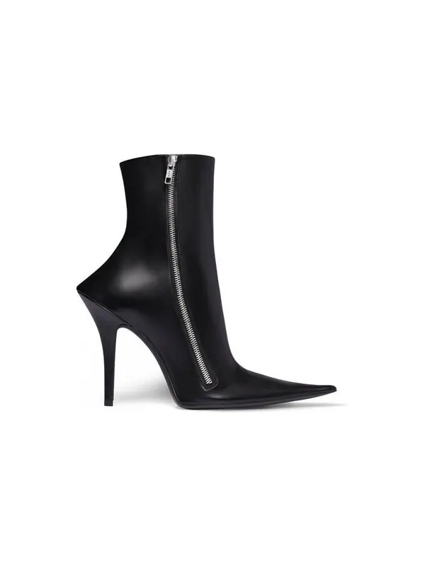Кроссовки witch 110mm booties 'black sheepskin' Balenciaga — изображение 2 из 4, черный