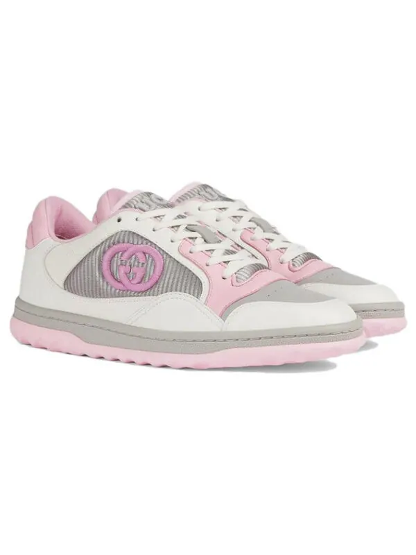 Кроссовки mac80 sneaker 'beige grey pink' Gucci — изображение 2 из 4, белый/серый/розовый
