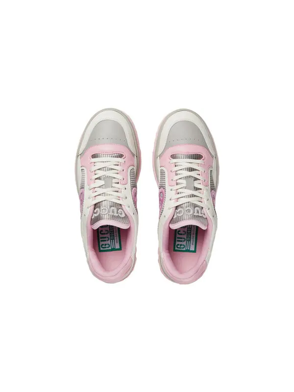 Кроссовки mac80 sneaker 'beige grey pink' Gucci — изображение 3 из 4, белый/серый/розовый