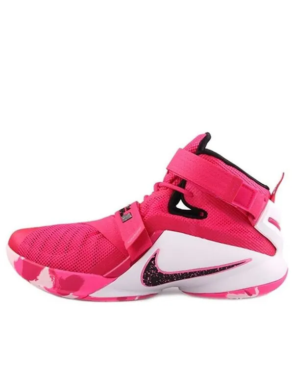 Кроссовки леброн солдат 9 Nike — изображение 1 из 3, белый/розовый