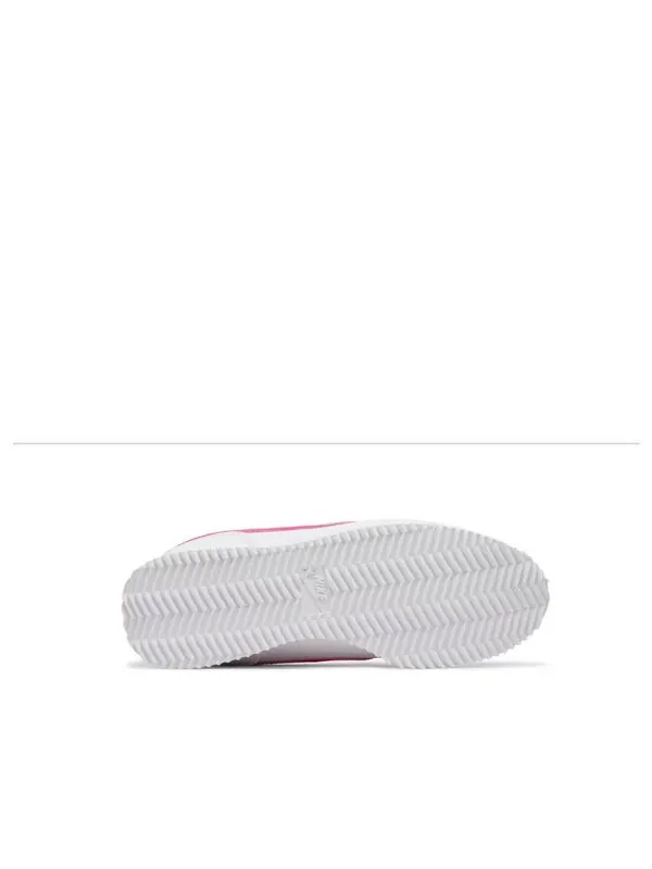 Кроссовки Кортес Nike — изображение 2 из 3, белый/розовый