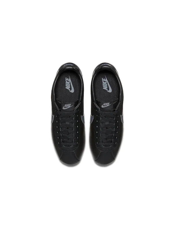 Кроссовки классические cortez кожа Nike — изображение 4 из 4, черный/темный серый