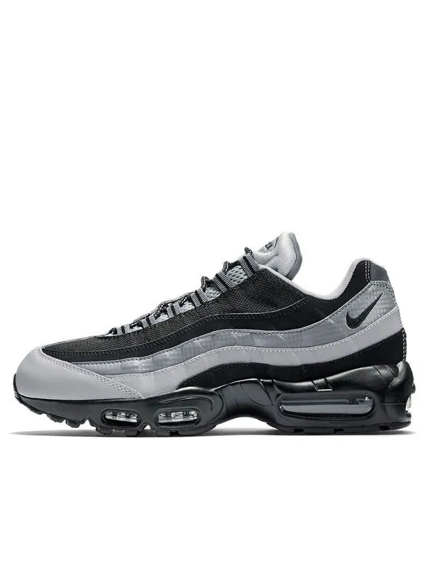 Кроссовки air max 95 essential 'wolf grey' Nike — изображение 1 из 4, черный/серый-серый