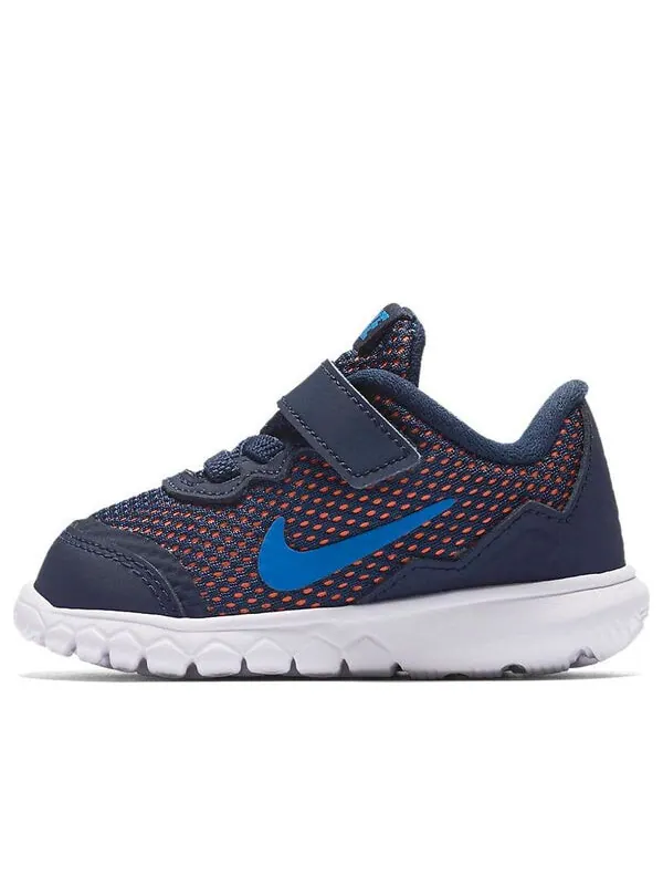 Кроссовки flex experience 4 низкие беговые кроссовки Nike — изображение 1 из 4, синий/оранжевый