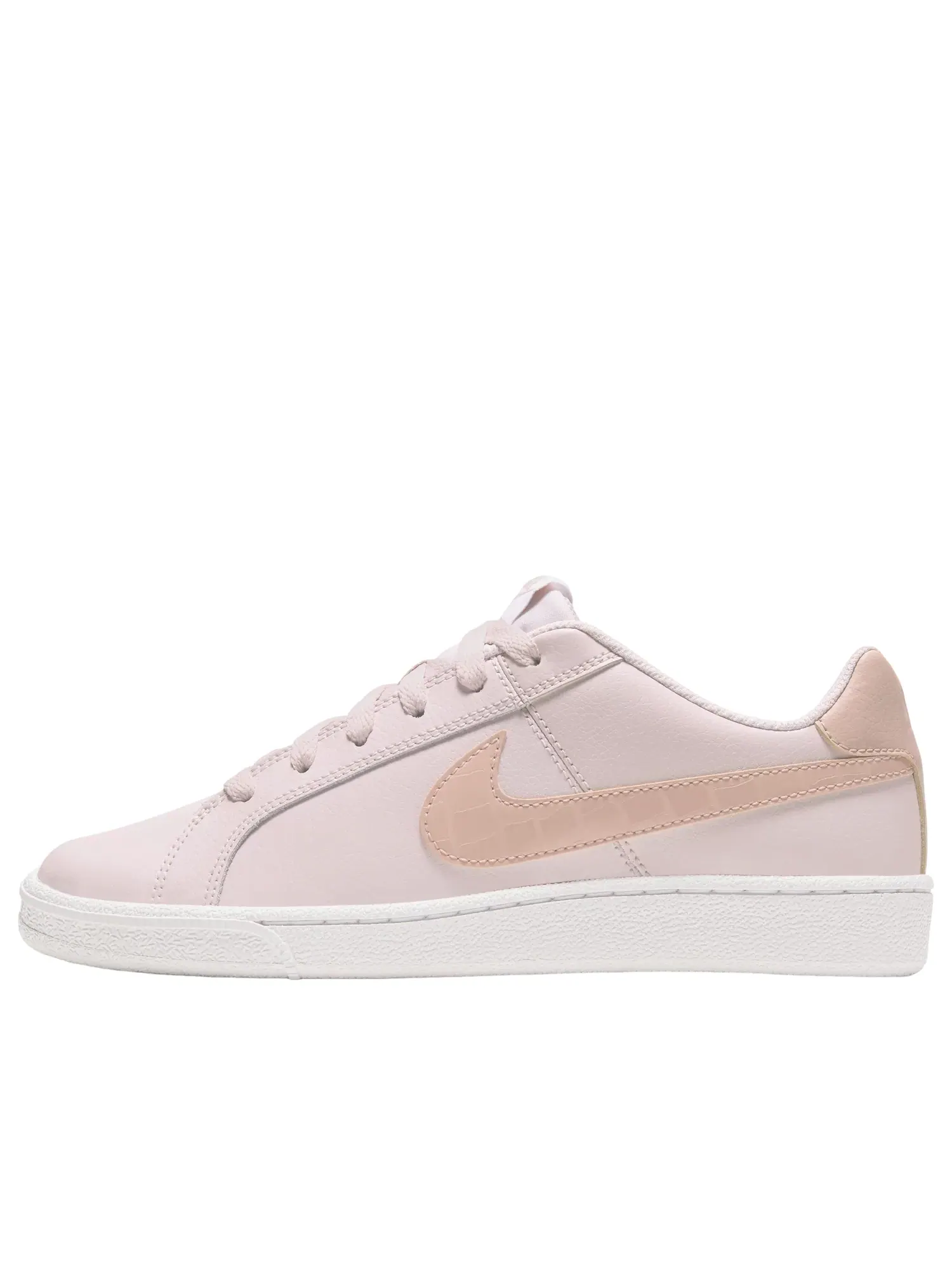 Женские кроссовки с кожаным верхом Nike Court Royale Barely Rose — изображение 1 из 6, розовый