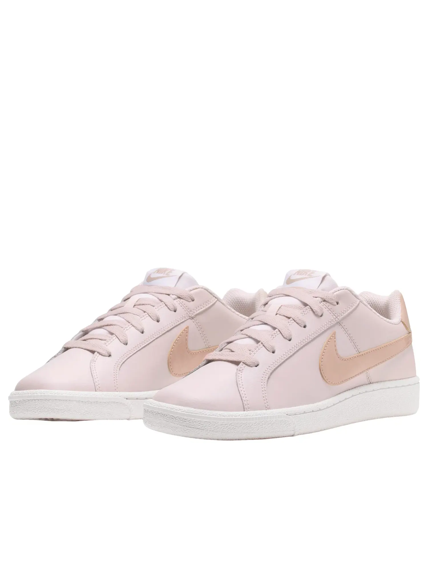 Женские кроссовки с кожаным верхом Nike Court Royale Barely Rose — изображение 3 из 6, розовый