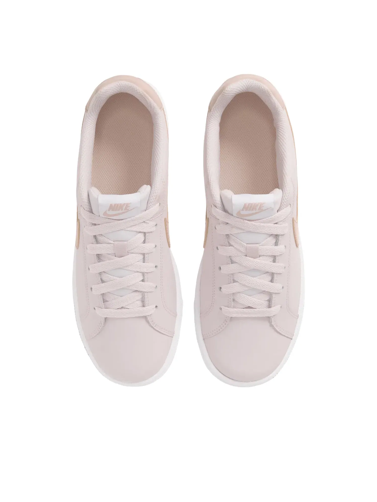 Женские кроссовки с кожаным верхом Nike Court Royale Barely Rose — изображение 4 из 6, розовый