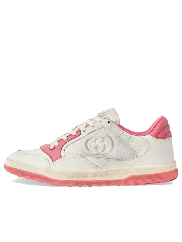 Кроссовки mac80 sneaker 'off white pink' Gucci — изображение 1 из 4, белый/розовый