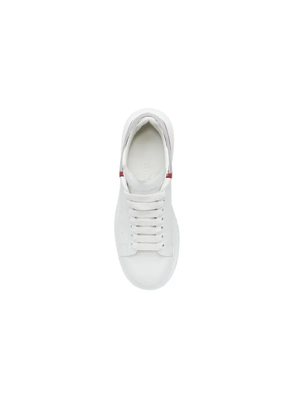 Кроссовки oversized sneaker 'white silver red' Alexander Mcqueen — изображение 3 из 4