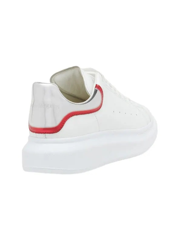 Кроссовки oversized sneaker 'white silver red' Alexander Mcqueen — изображение 4 из 4