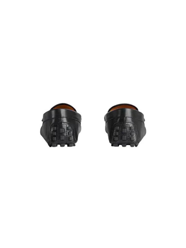 Кроссовки interlocking g driver loafers 'core black' Gucci — изображение 4 из 4, черный