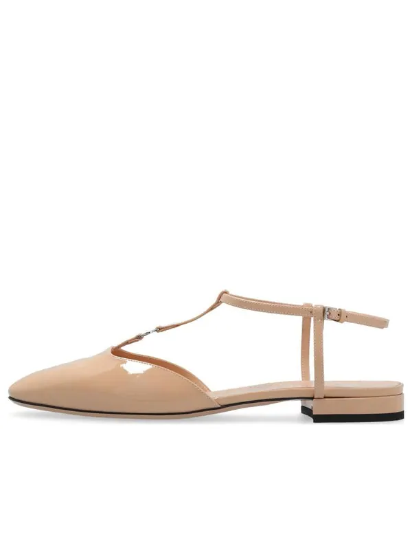 Тапочки new denim ballerina flats 'pink' Gucci