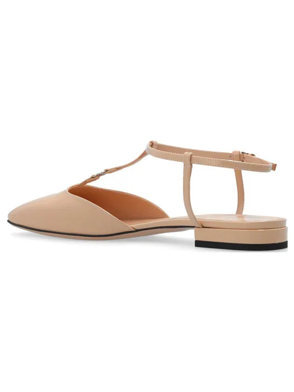 Тапочки new denim ballerina flats 'pink' Gucci — изображение 3 из 3, розовый