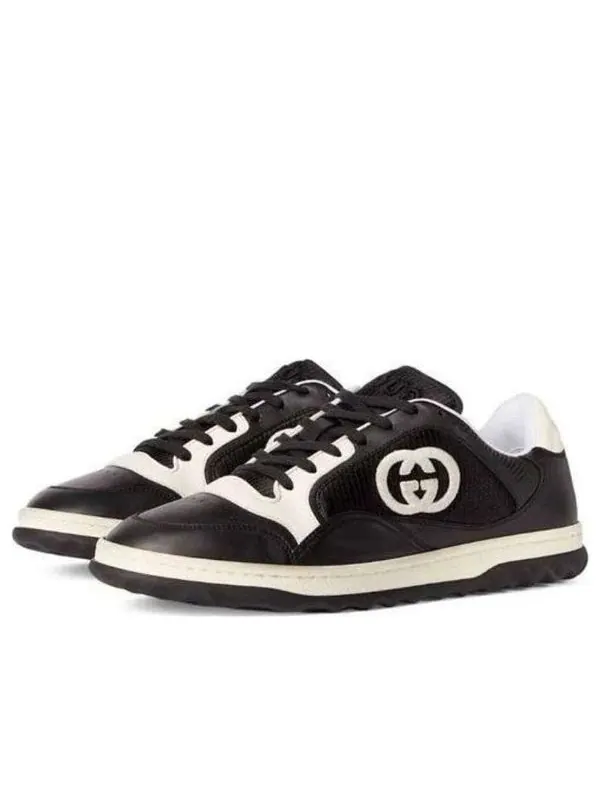 Кроссовки mac80 sneaker 'black off white' Gucci — изображение 1 из 4, черный/белый
