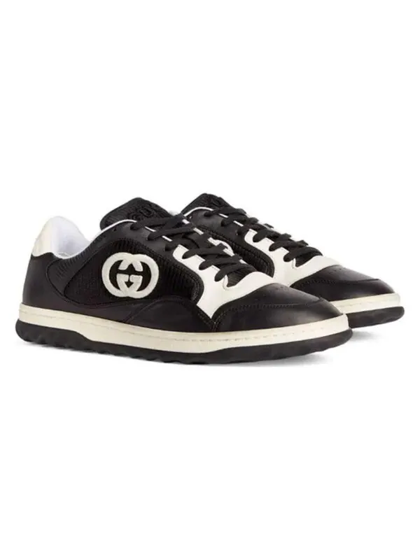 Кроссовки mac80 sneaker 'black off white' Gucci — изображение 2 из 4, черный/белый