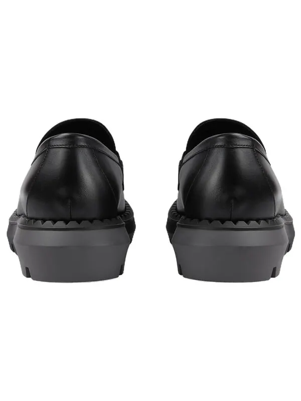 Кроссовки horsebit loafers 'all black' Gucci — изображение 4 из 4, черный